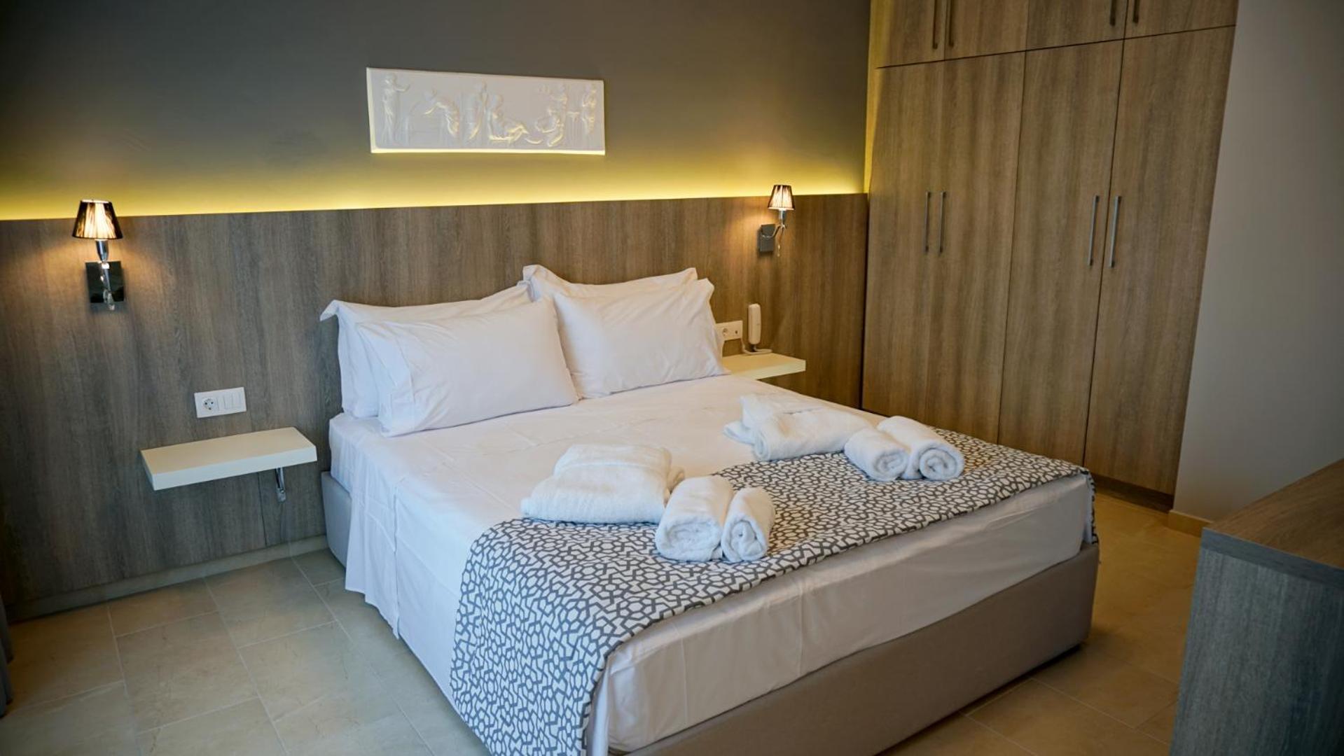Agnes Deluxe Hotel Pefkochori Quarto foto